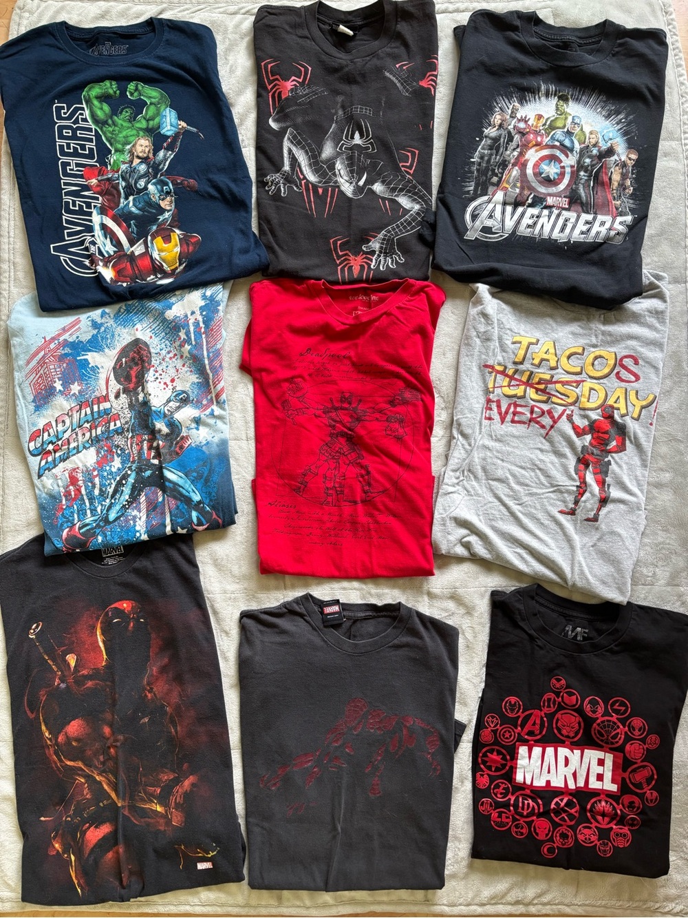Marvel T-Shirt - bundle